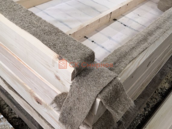 Сборка углов бани в ласточкин хвост