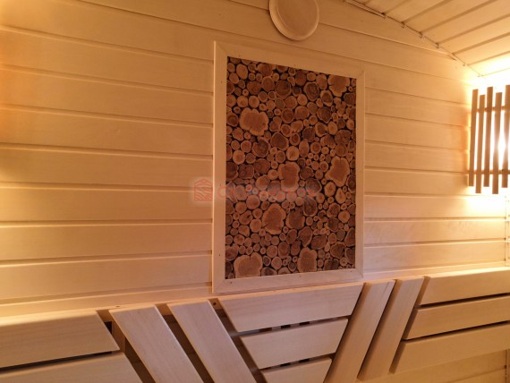 Панно из можжевельника