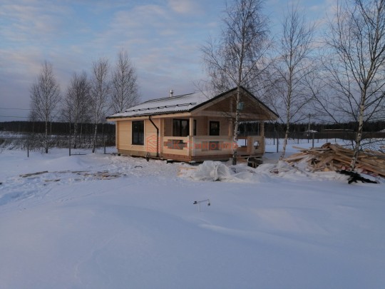 Январь 2022 - баня из бруса №118