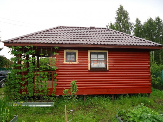 Август 2017 - баня из бруса №39