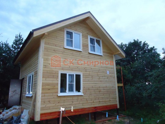 Июль 2018 - дом из бруса №48