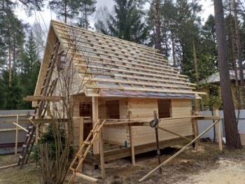 Фото №11: баня из бруса 135