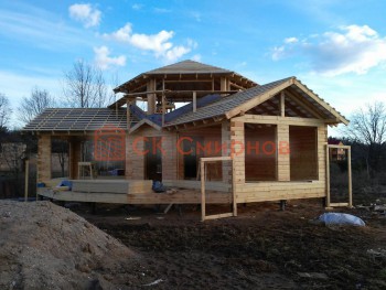 Фото №119: баня из бруса 33