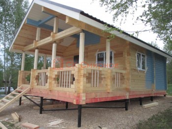 Фото №31: баня из бруса 37