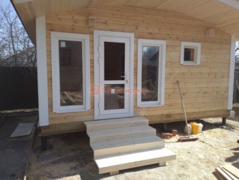 Фото №35: баня из бруса 62