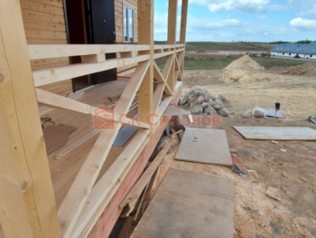 Фото №19: дом из бруса 64