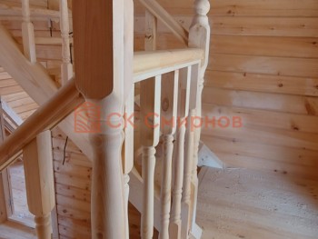 Фото №46: дом из бруса 64