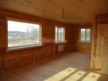 Фото №75: дом из бруса 64