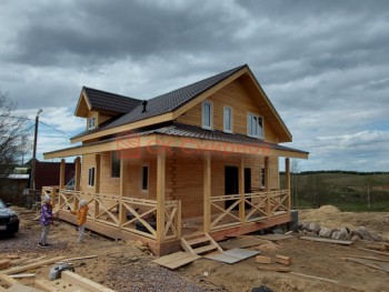 Фото №8: дом из бруса 64