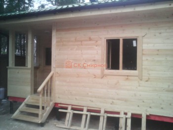 Фото №6: каркасная баня 68