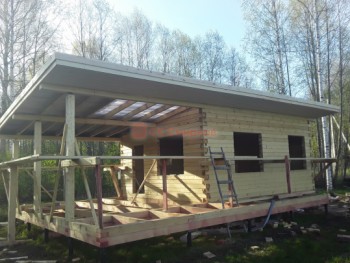 Фото №17: дом из бруса 69