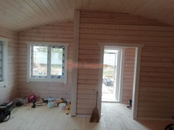 Фото №44: баня из бруса 70