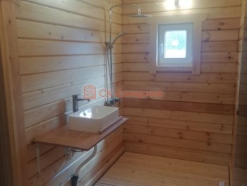 Фото №6: баня из бруса 70