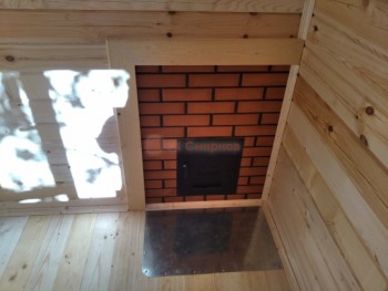 Фото №6: баня из бруса 75