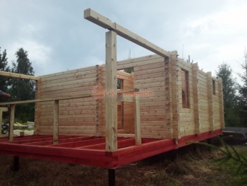 Фото №16: баня из бруса 94