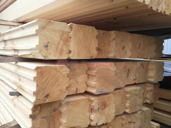 Профилированный брус из алтайского кедра - фото №9