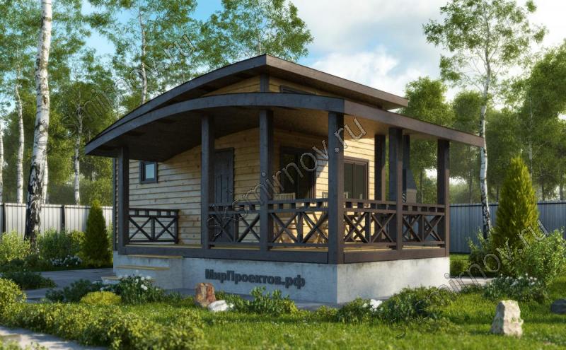 ВИП проект бани №69